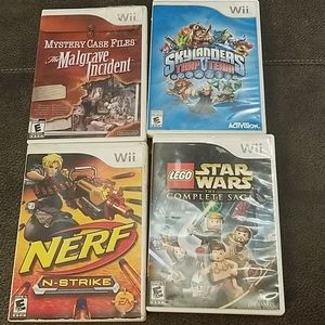 4🕹 Wii Games🎮 bundle!!